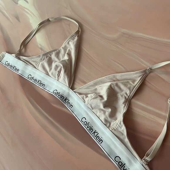 Baby Pink CK Bralette - Picture 2 of 3